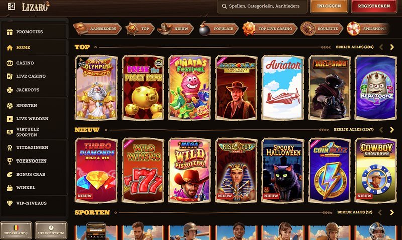 Lizaro casino login in United Kingdom